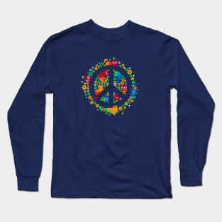 Peace & Cats Long Sleeve T-Shirt